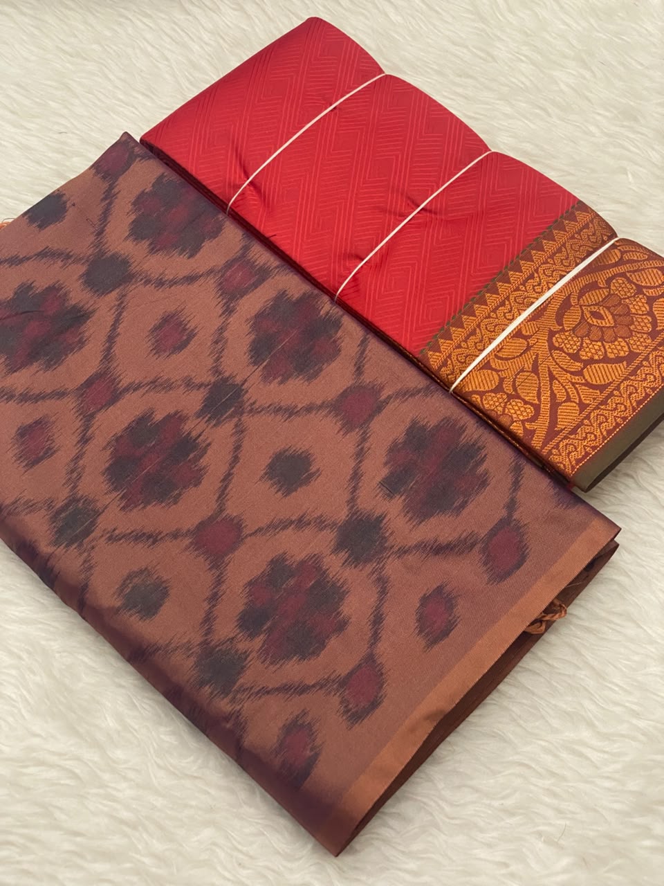 999-Pochampally Embose Saree