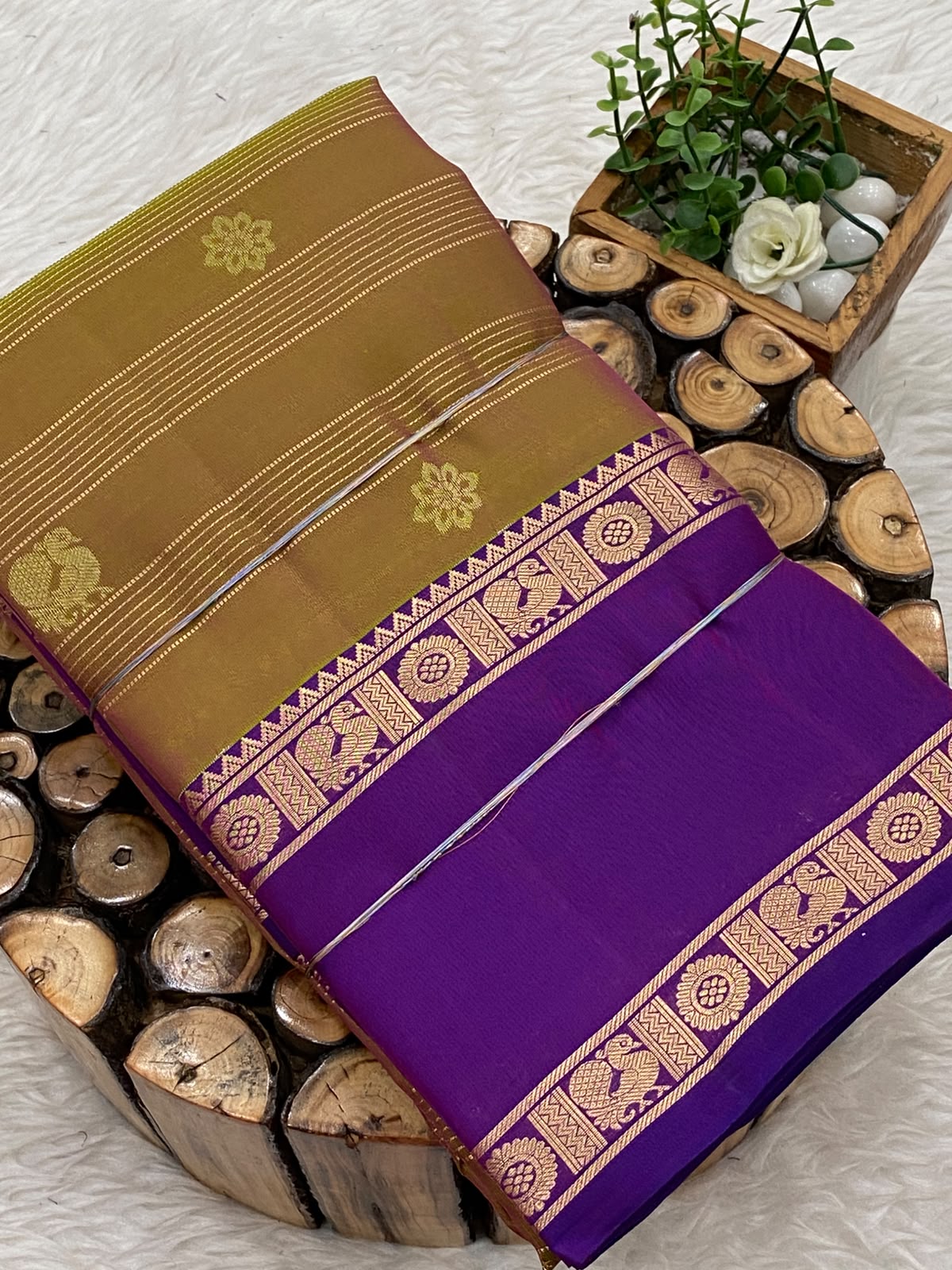 Pure Mix Vairaooshi Saree