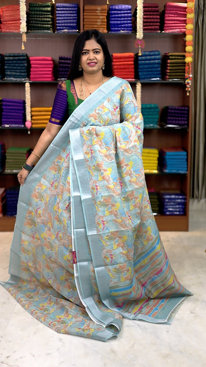 Linen Cotton Saree-Vol1