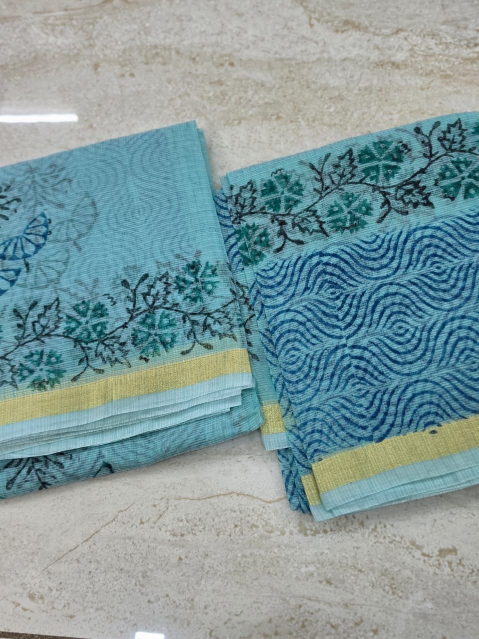 2 PC Unstitched Kota Net Salwars