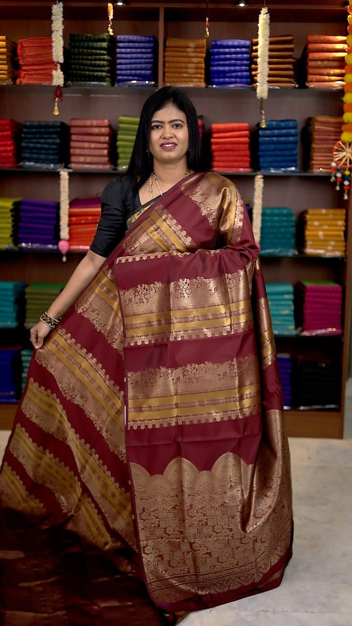 Banarasi Semi Katan Bridal Saree