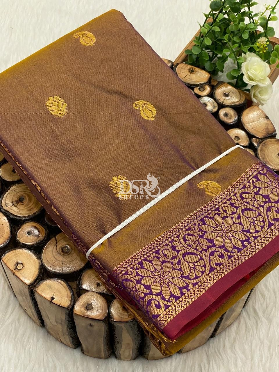 Semi Silk Udal Butta Sarees