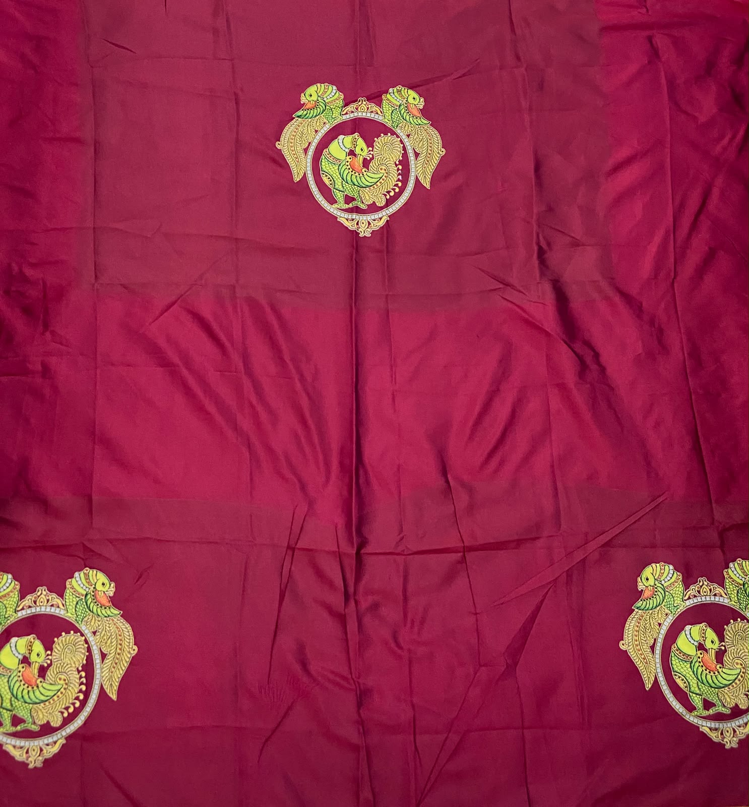 Tanjore painted blouses voll
