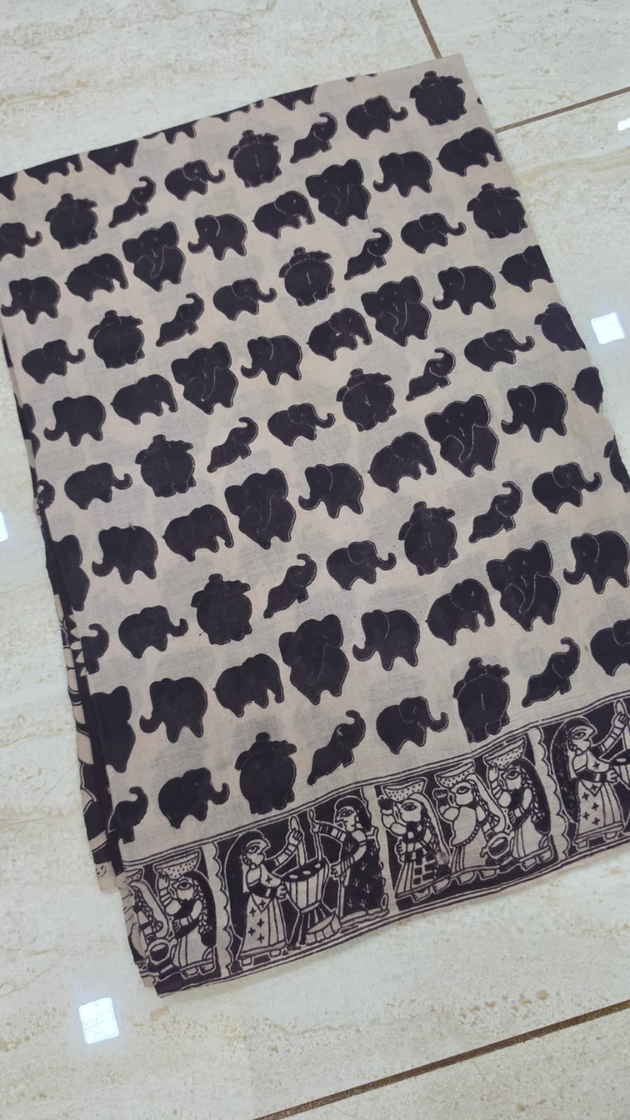 60's Count Premium Kalamkari Cotton Saree