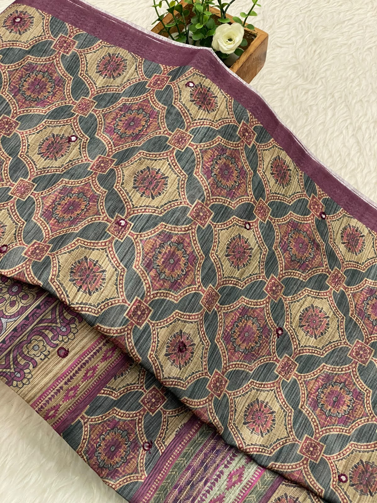 Jute Linen Saree-vol1