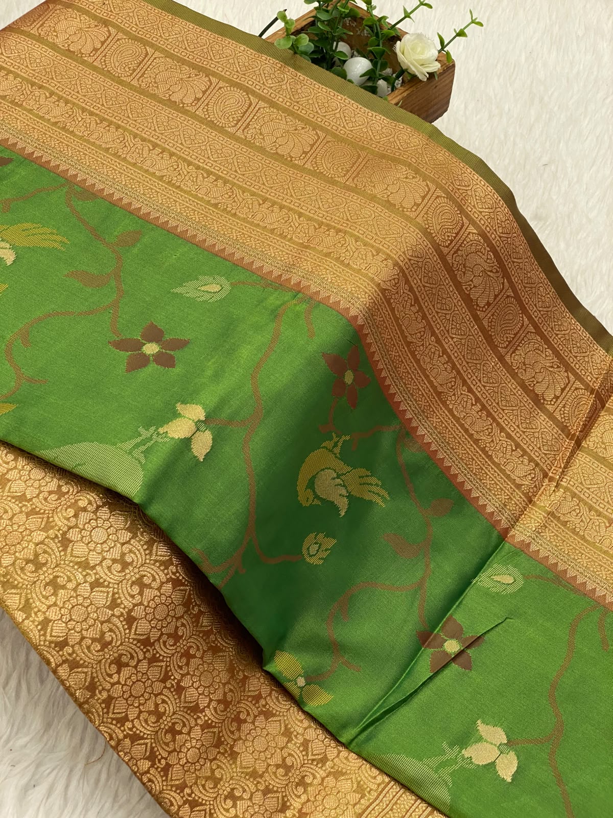 Patola slub silk sarees