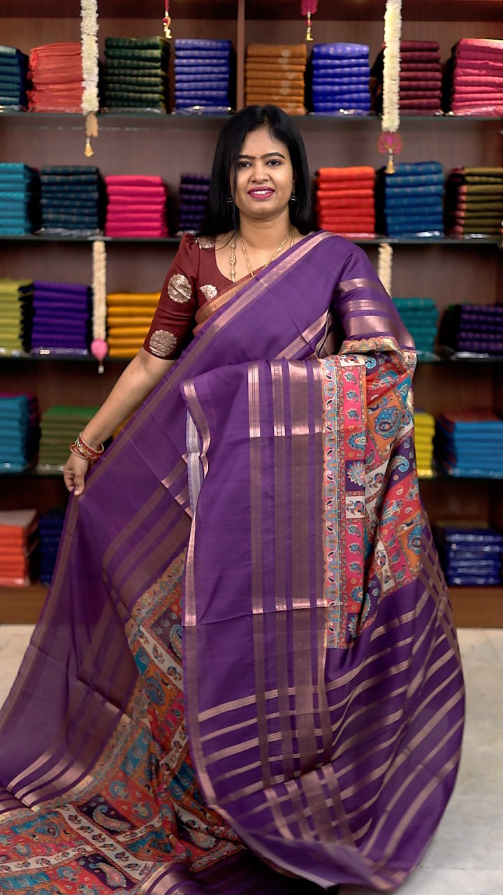 Organza Tissue Silk Saree