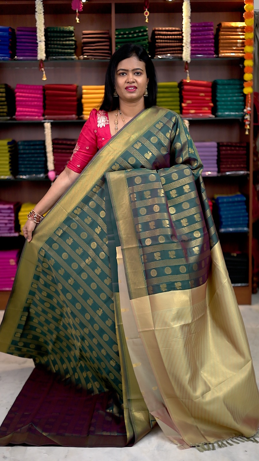 Kanchi Semi Silk Sarees - vol1