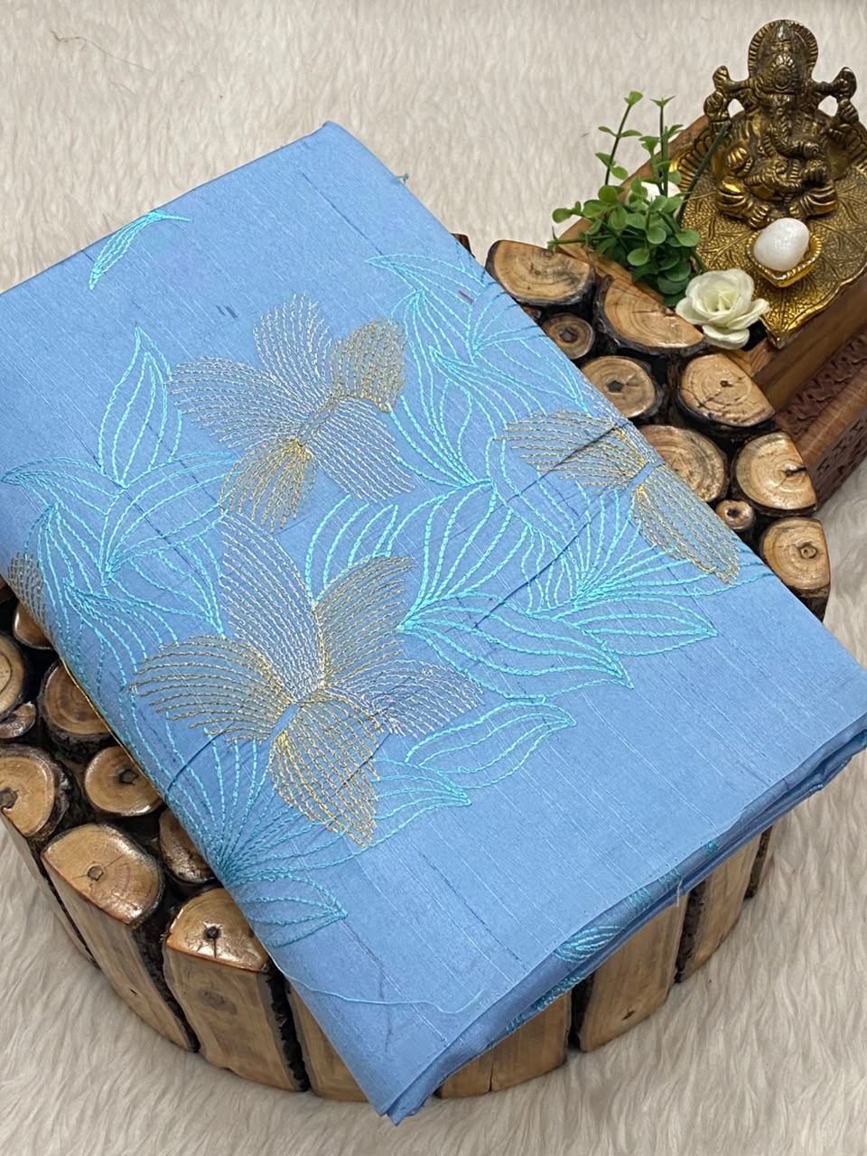 Semi Tussar Saree