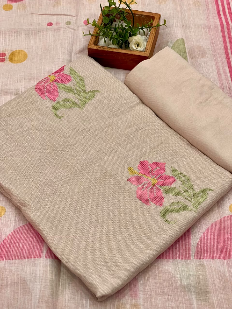 Semi Tussar Salwar