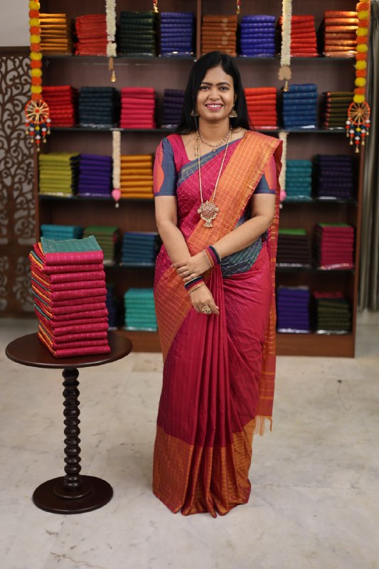 Arani Vairaooshi Bridal Soft Silk Saree