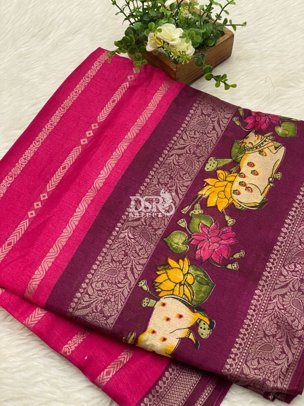 Semi Dola Silk Sarees
