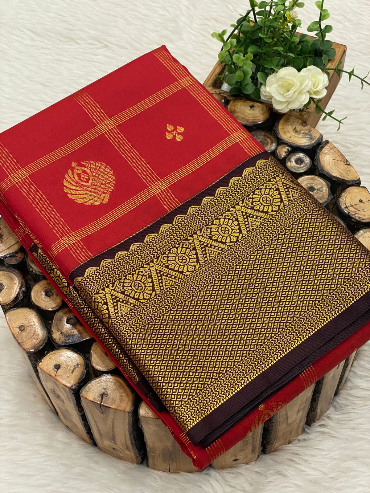 Premium Kanchi Korvai Border Saree-vol1