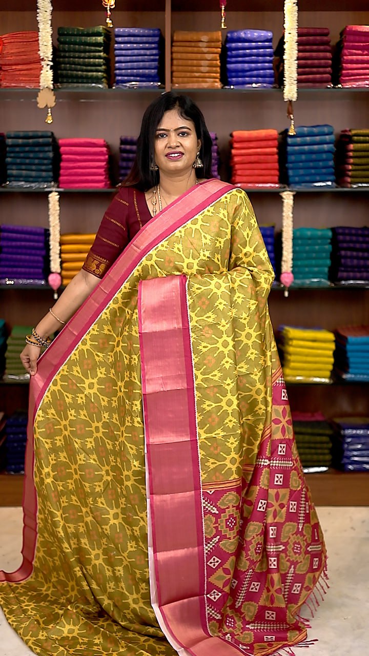 Pochampally Dola Silk Saree