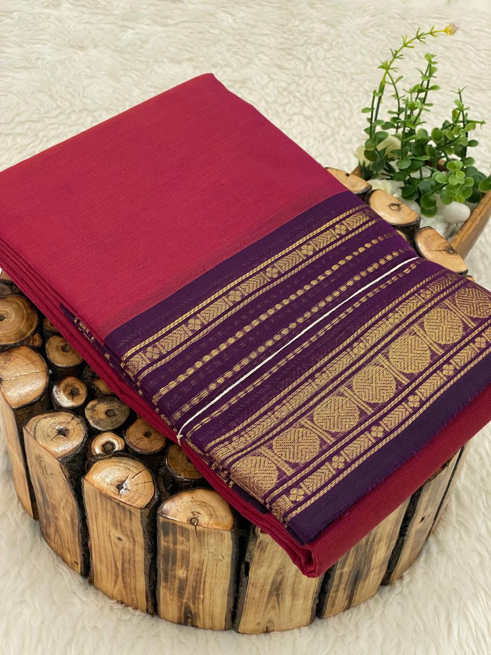 Chettinadu Cotton Sarees W/B