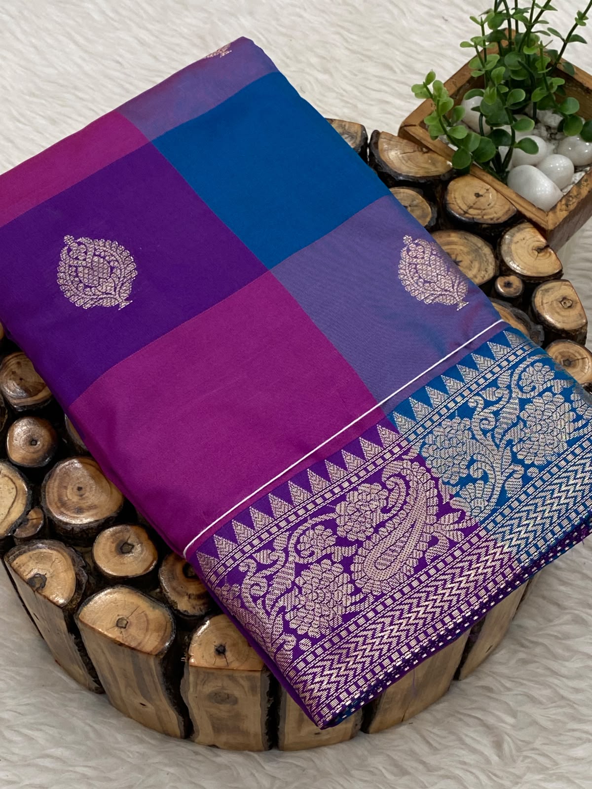 Paalum Pazhamum Katan Bridal Saree