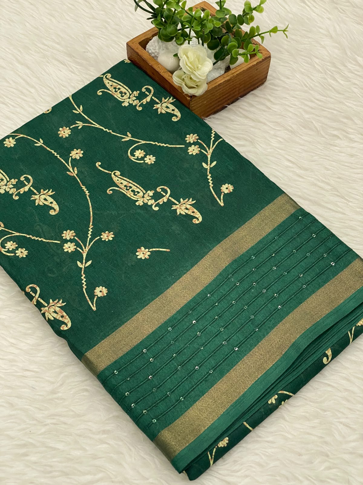 Iconic Border Sequence Sarees