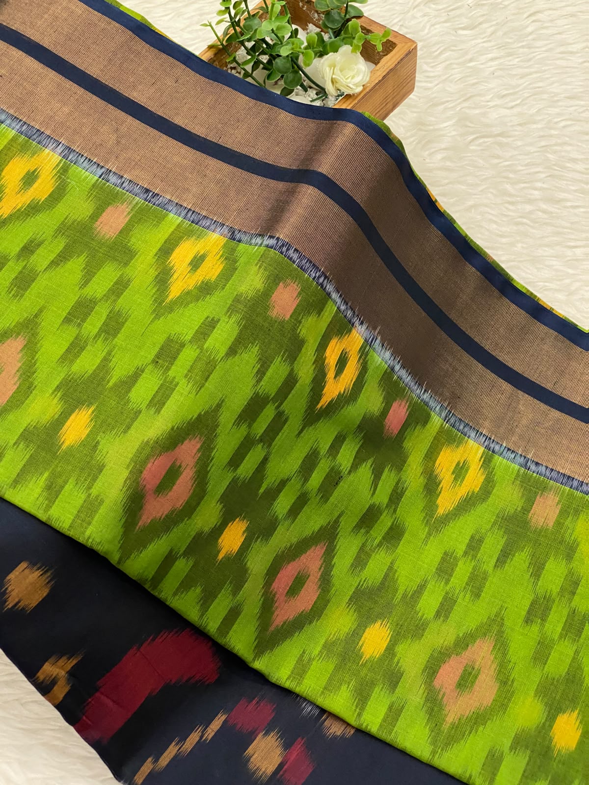 Silk Cotton Pochampally Saree