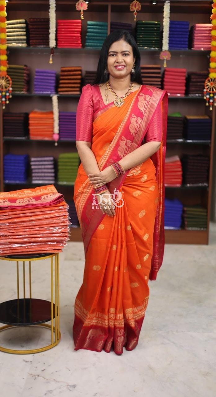 Viscose  Dola Silk Sarees