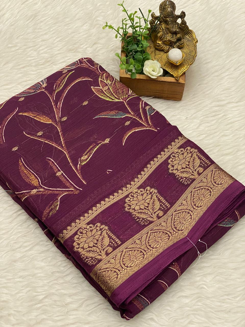 Chiffon Silk Saree