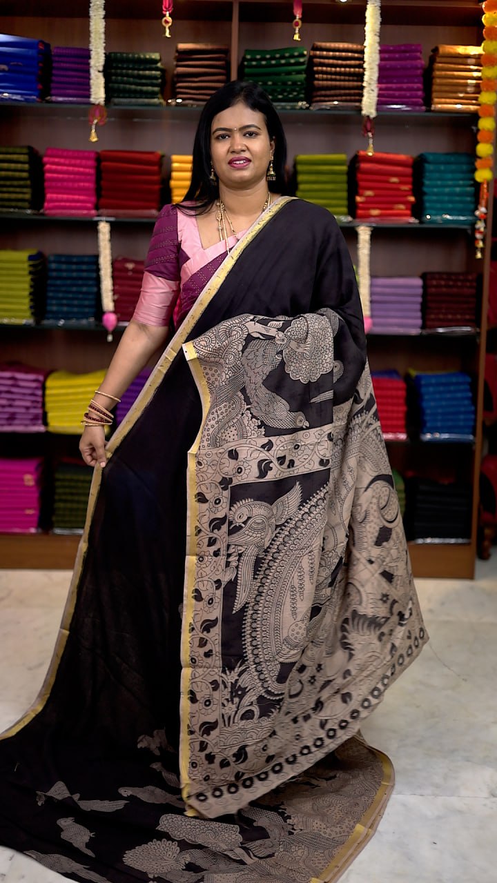 Kota Cotton Sarees with Zari