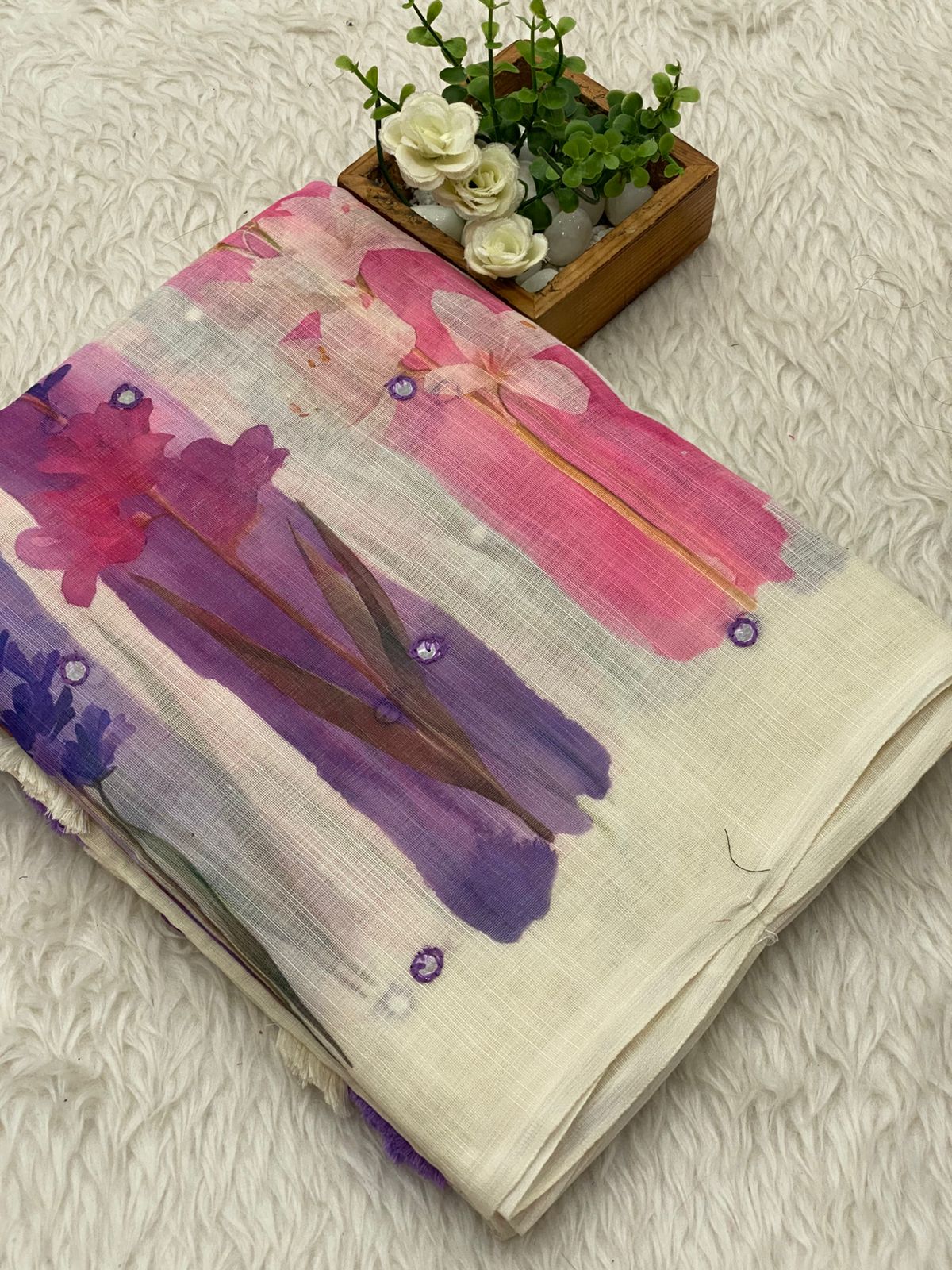 Linen Cotton Sarees-vol1