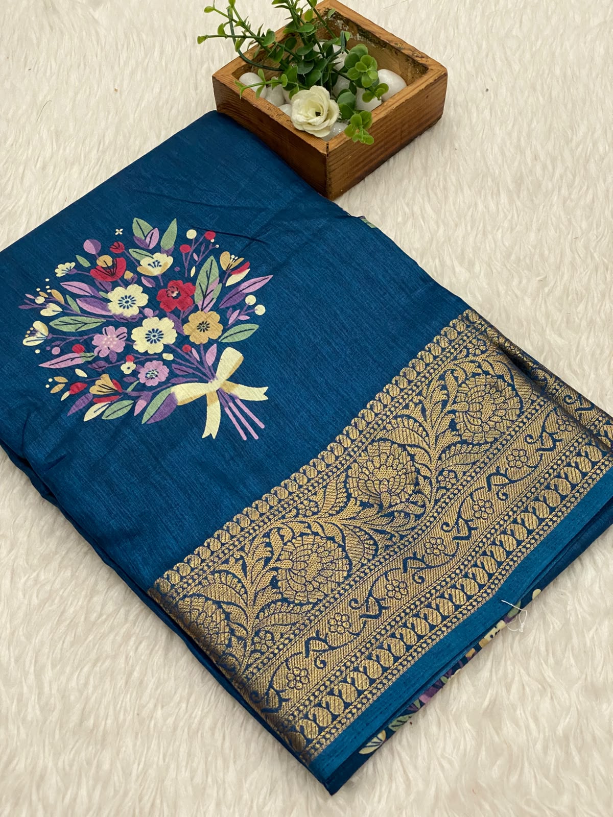 Semi Dola Silk Sarees