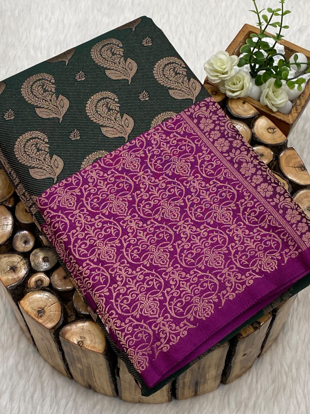 Vegan Bridal Sarees