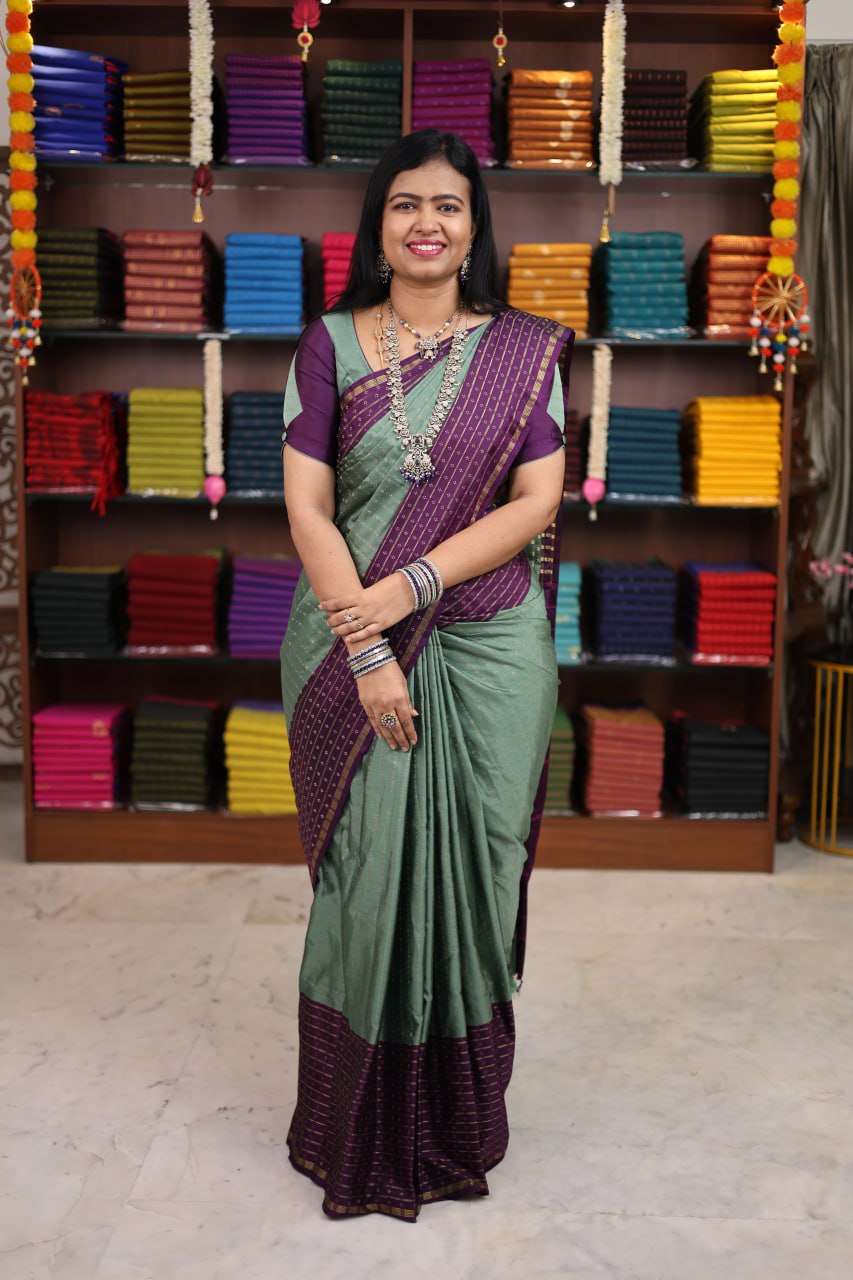 Arani Vairaooshi Bridal Soft Silk Saree