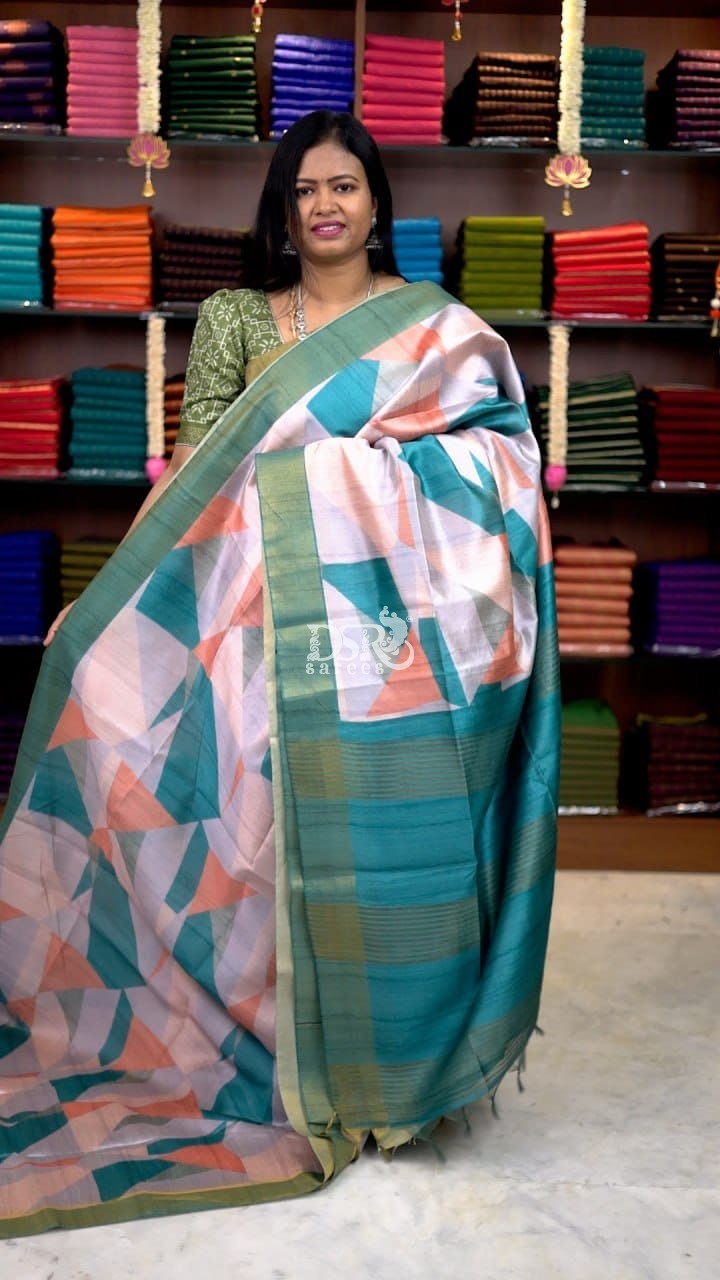 Semi Tussar Sarees -VOL5