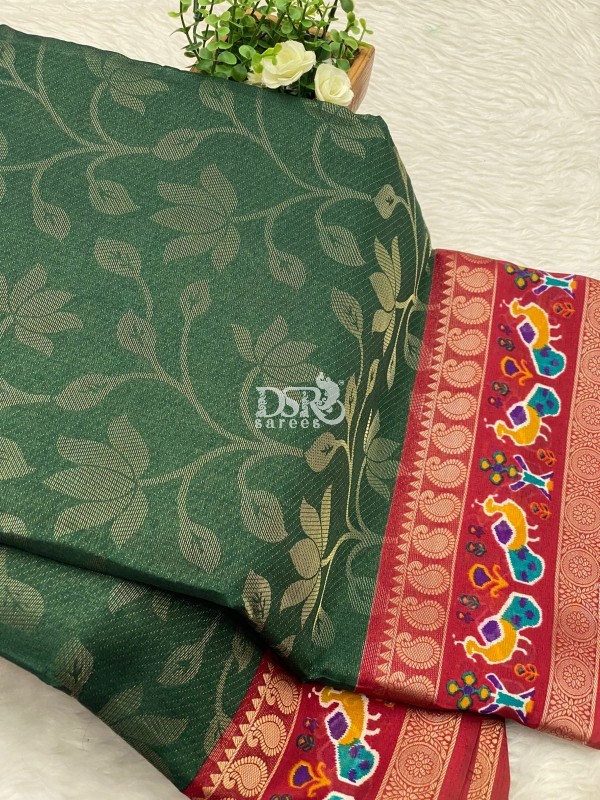 Viscose Tissue Chiffon Saree