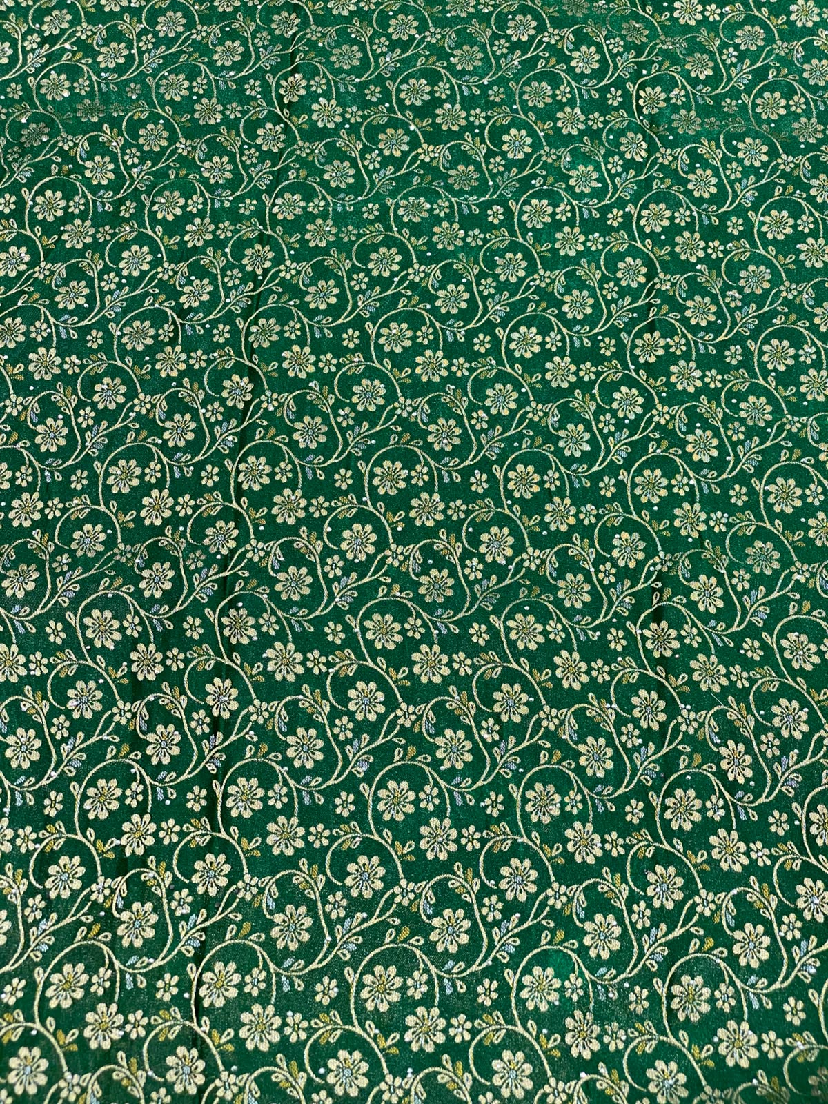 Satin Banarasi Brocade 1 mtr cut Blouse