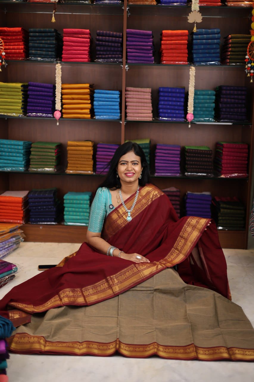 Chettinadu Cotton Half Saree-Vol1