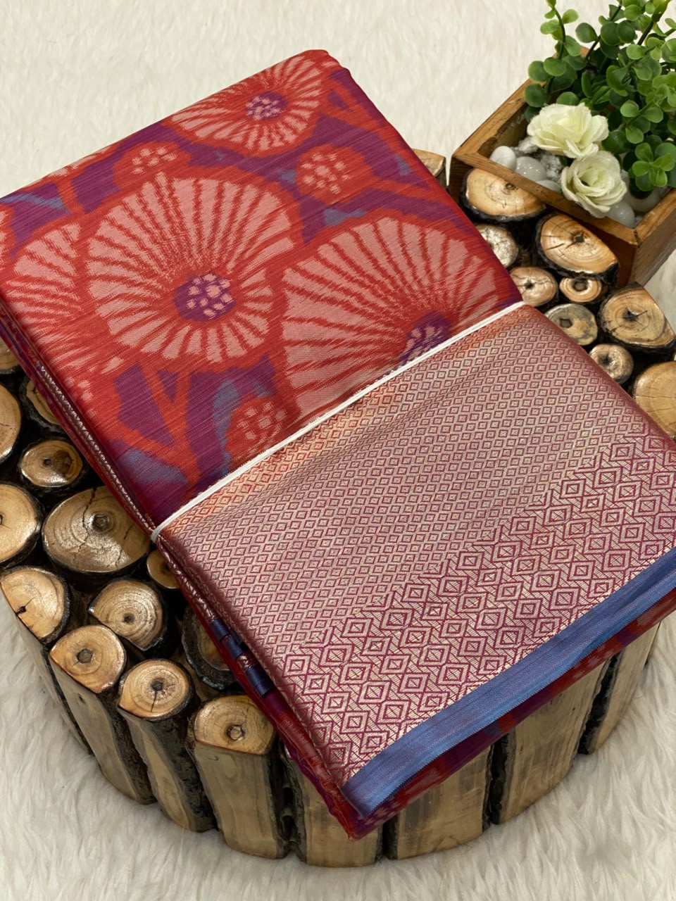 Bridal Printed Silk Sarees