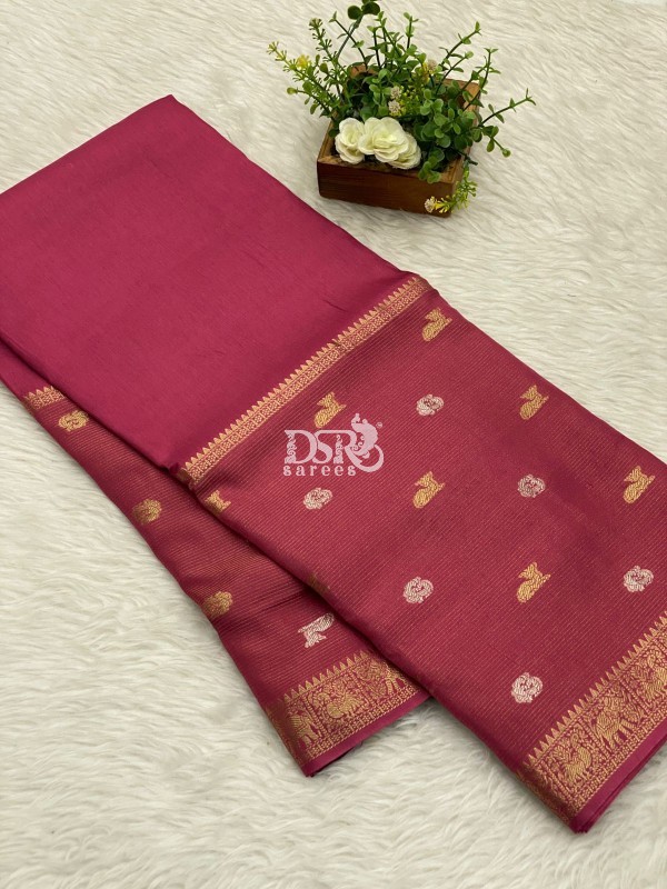 Pure Viscose silk saree