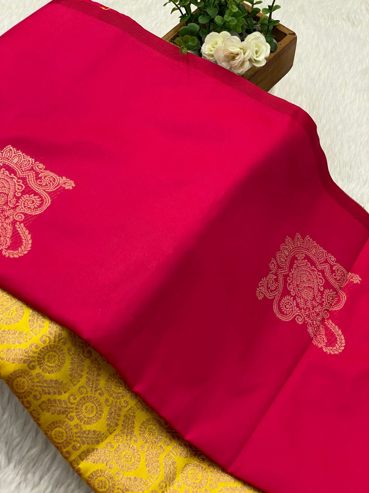 Borderless Soft Silk Saree - vol1