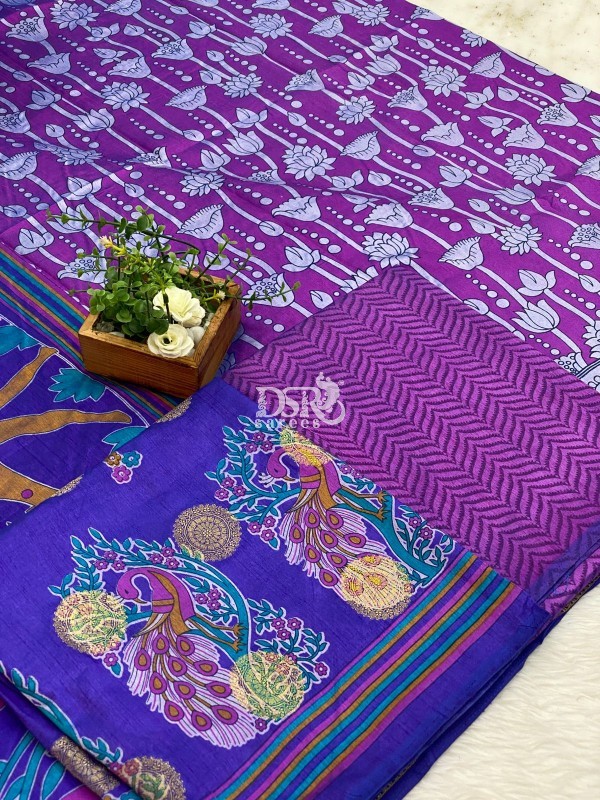 Semi Patola Silk salwar