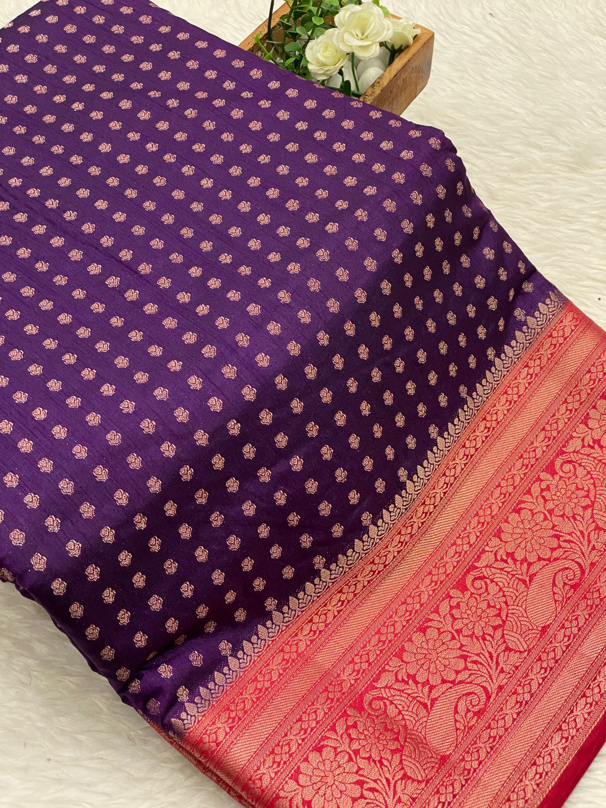 Banarasi Brocade Silk Saree
