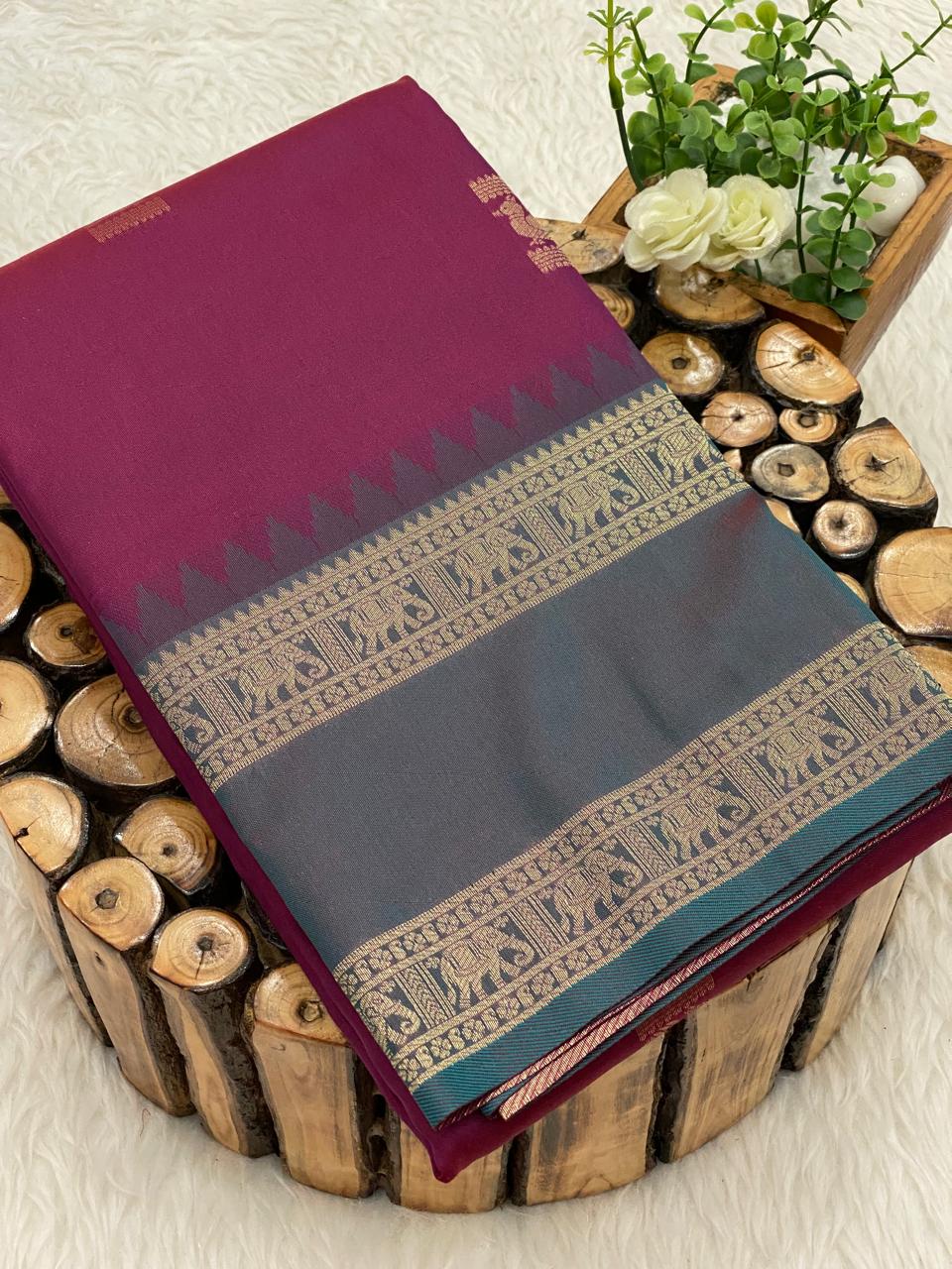 Premium Kanchi soft silk saree - vol3