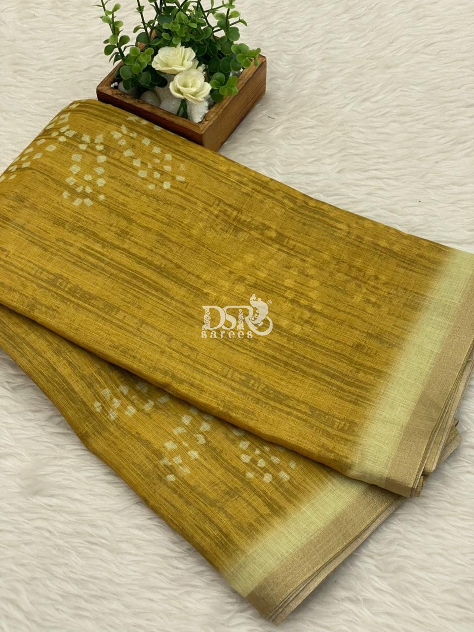 Linen Cotton Sarees