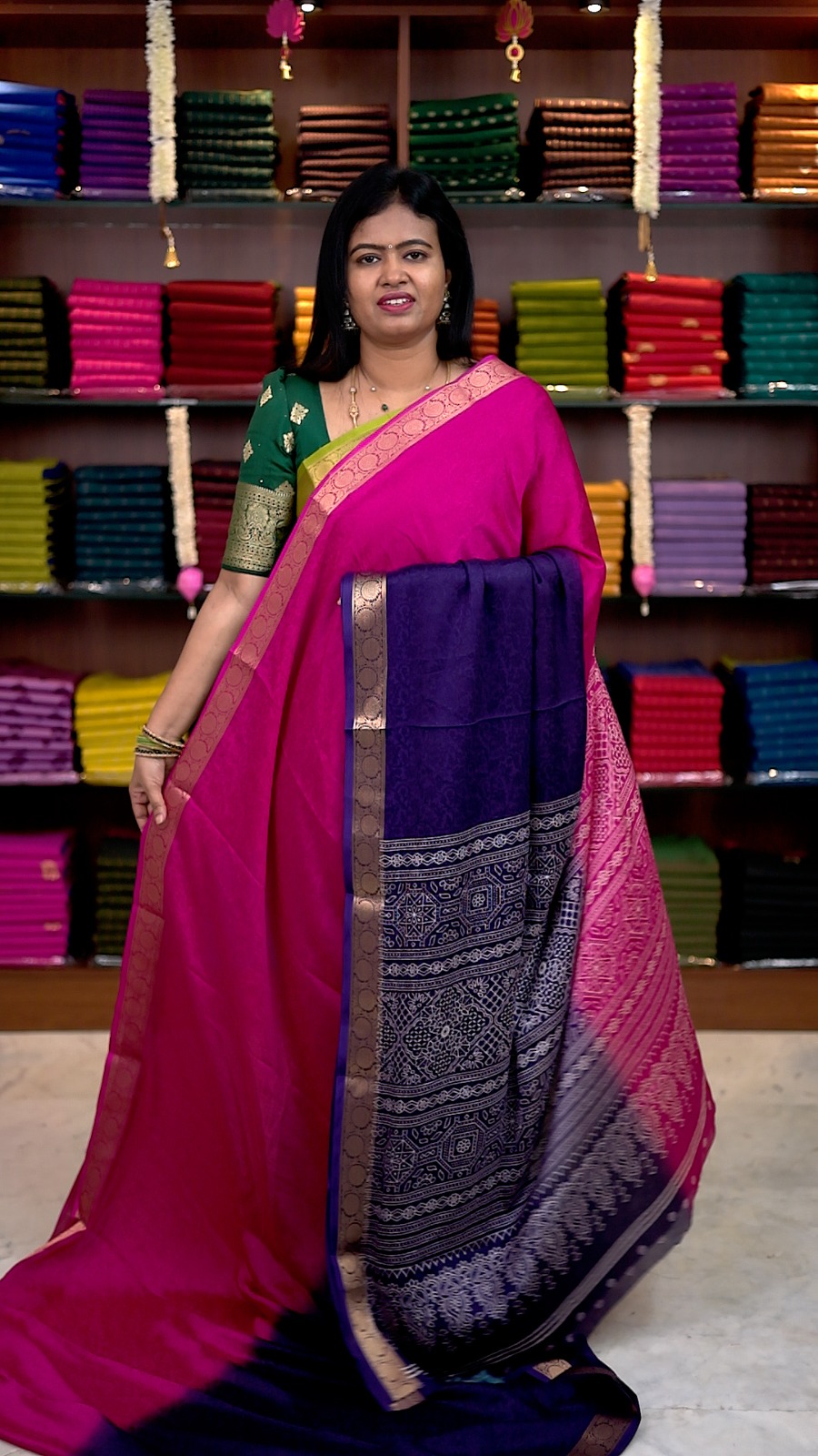 Viscose Chiffon Sarees - vol1