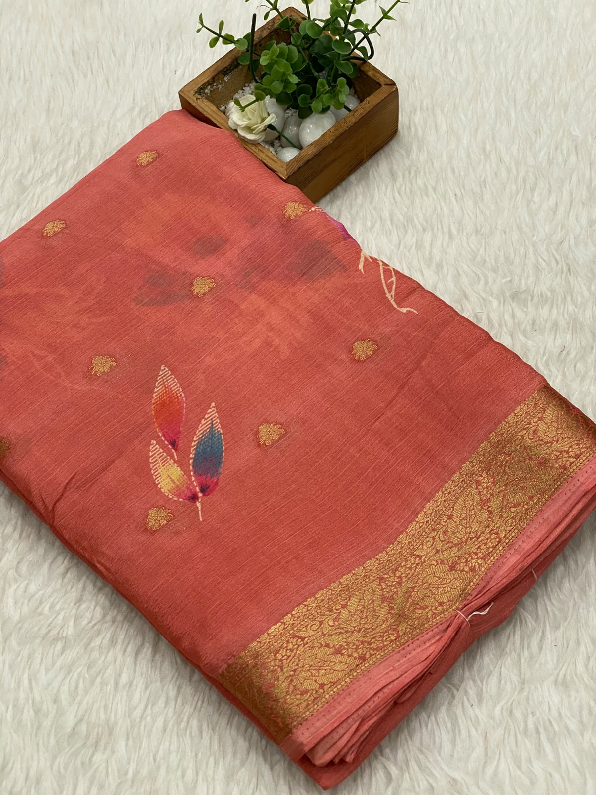 Chiffon Silk Saree