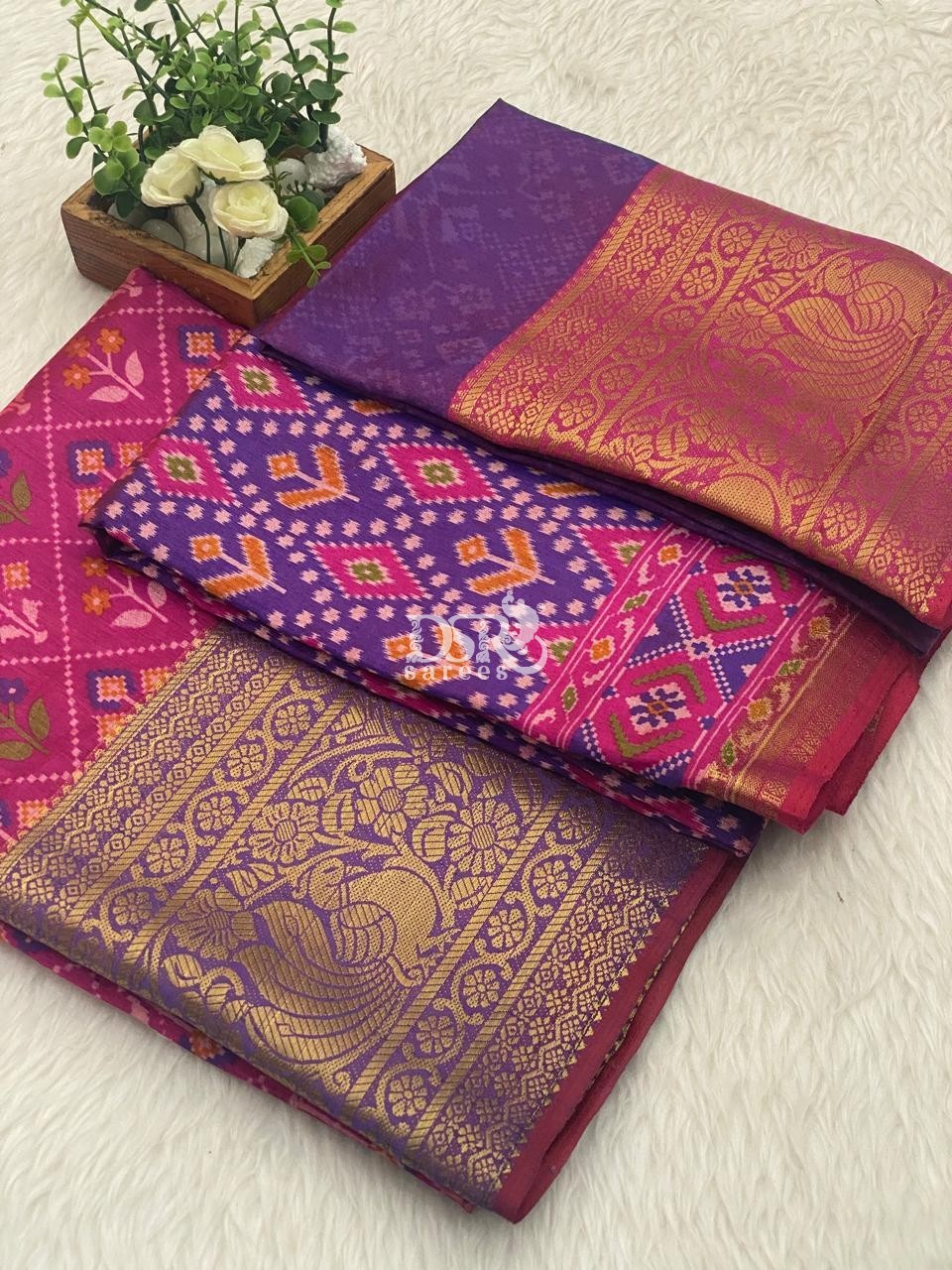 Patola Silk Half Saree