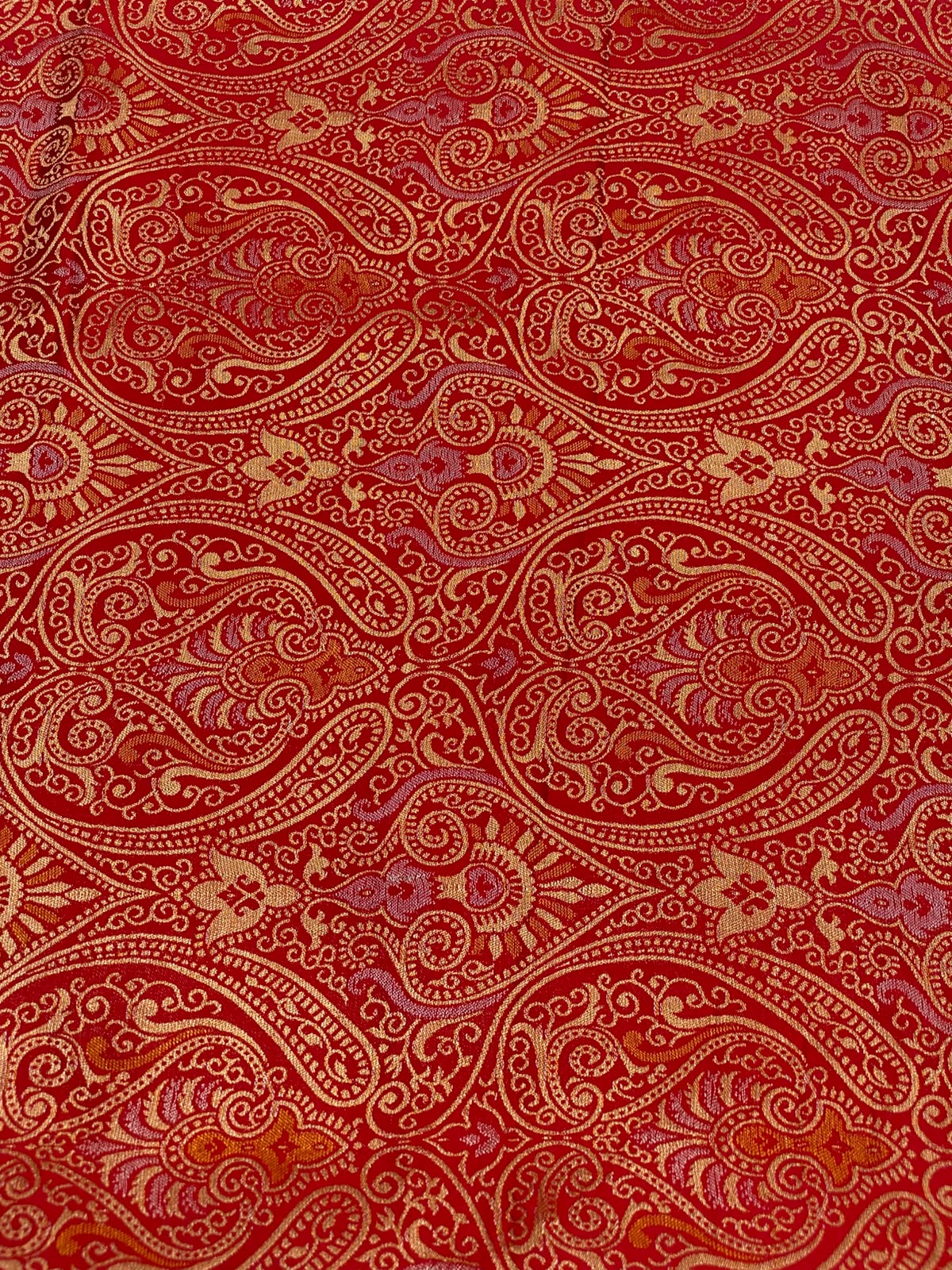 Satin Banarasi Brocade 1 mtr cut Blouse