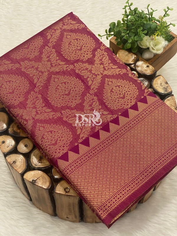 Kanchi Brocade Silk Sarees