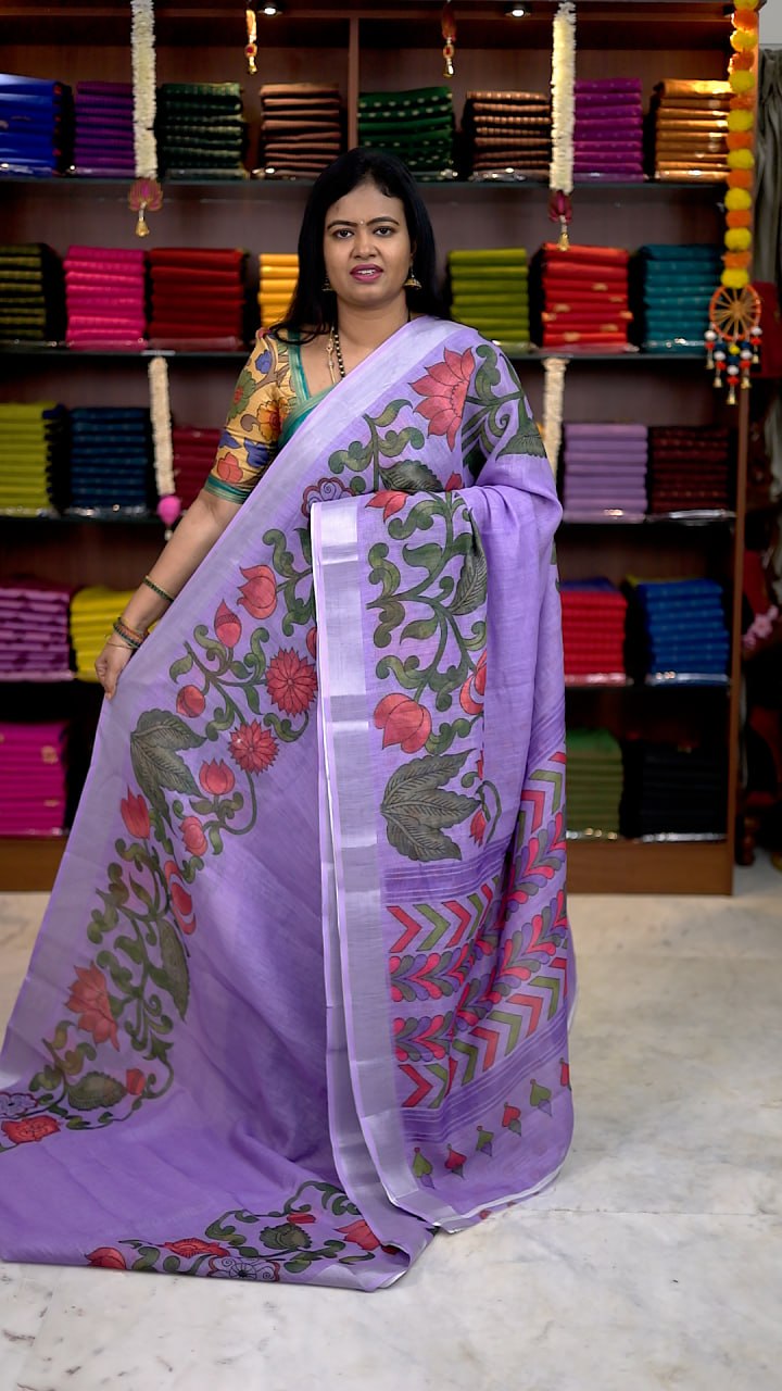 Linen Cotton Sarees