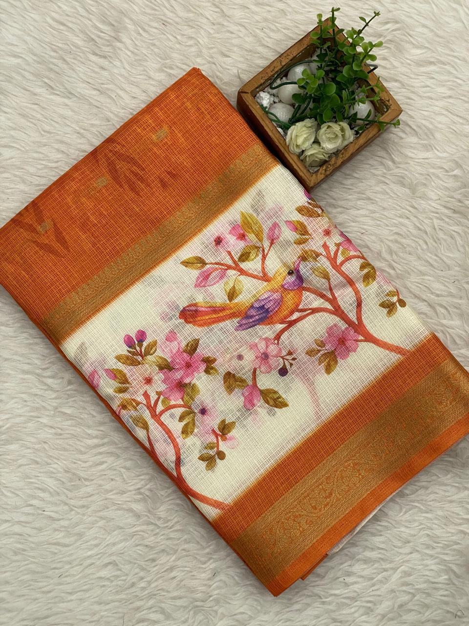 Kota Net Cotton Saree