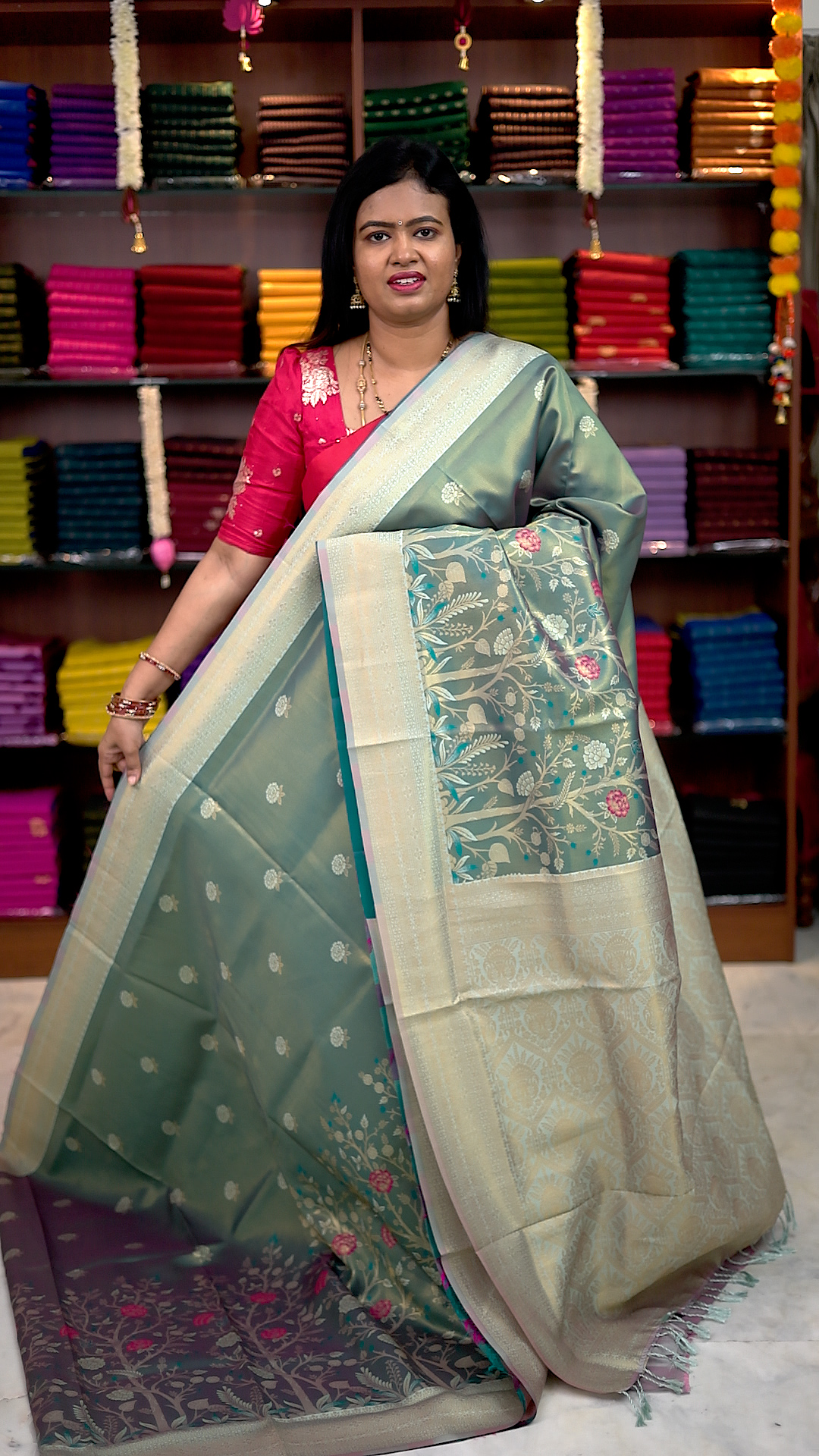 Kanchi Semi Silk Sarees - vol1