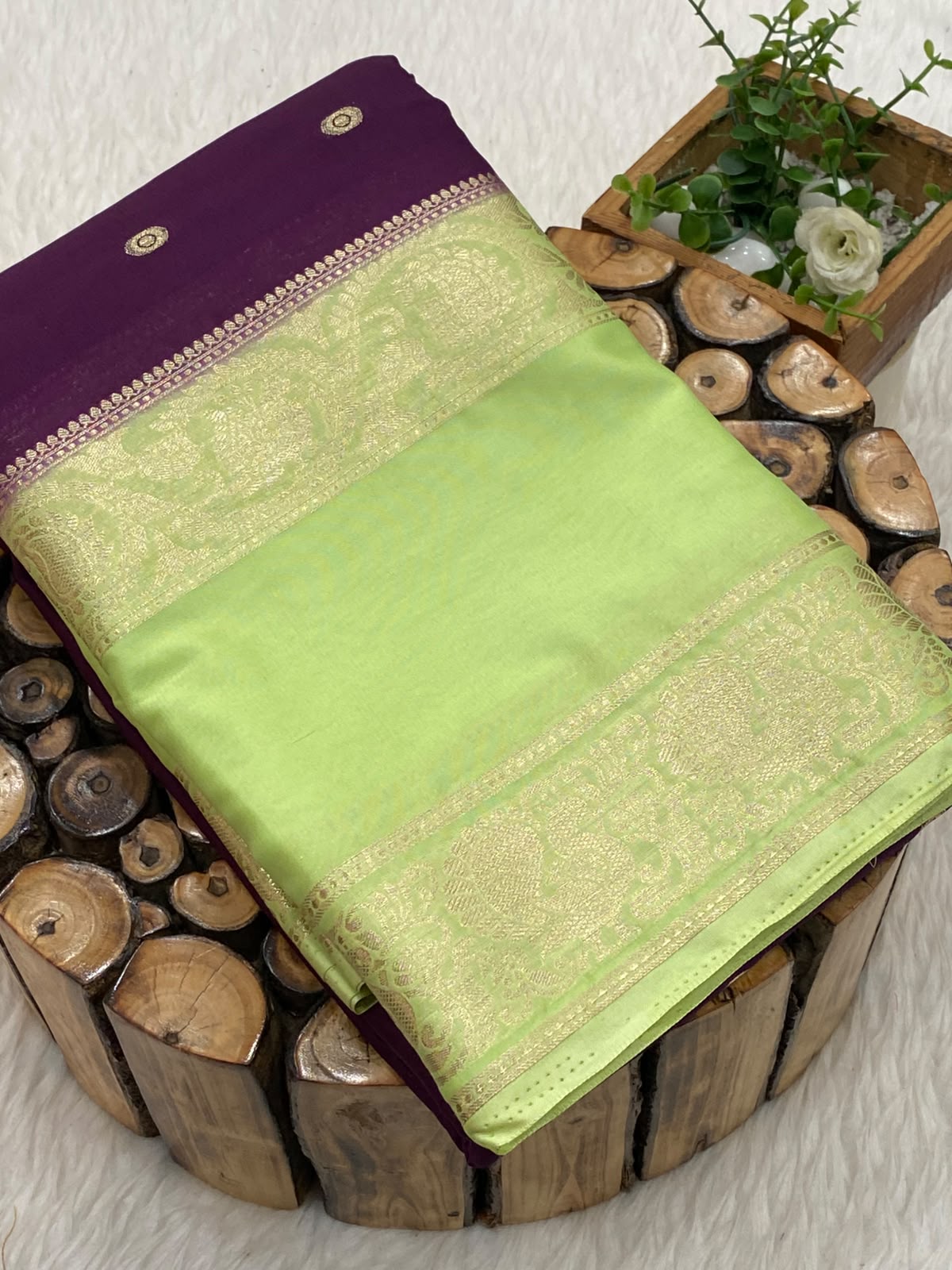 Premium Mysore Crepe Silk Sarees -VOL2