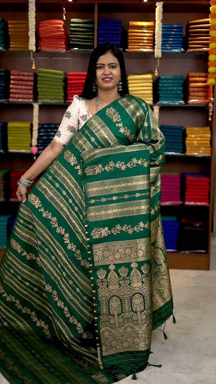 Viscose Crepe Silk Sarees